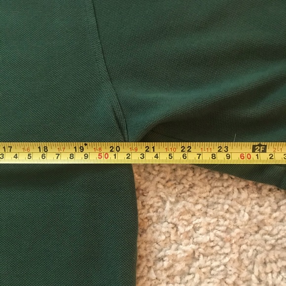 Men’s Burberry London Classic Polo Dark Green Small - Picture 9 of 10